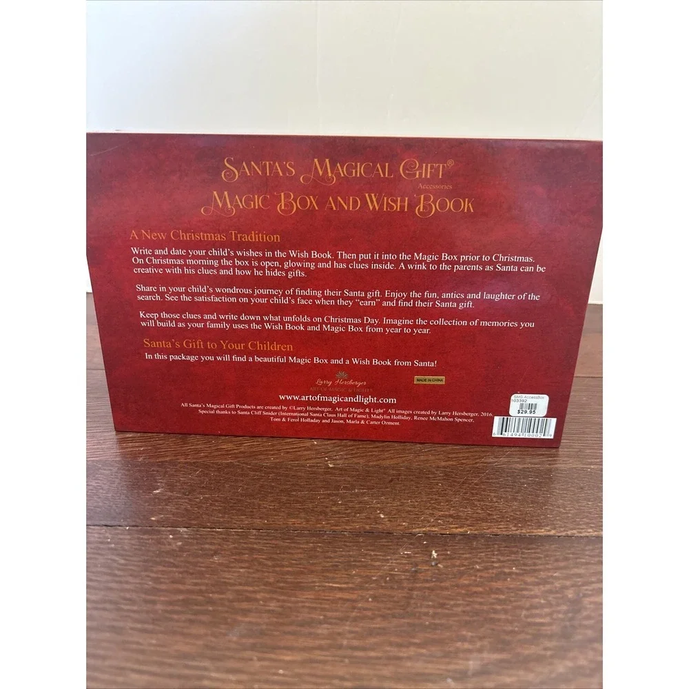 Santa's Magical Gift - Magic Box & Wish Book Box - Picture 9 of 9